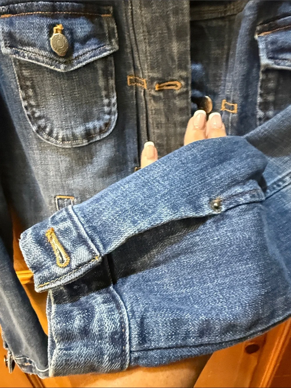 Classic Women's Denim Jacket - Blue, J. Crew brand, sz Medium, NWOT